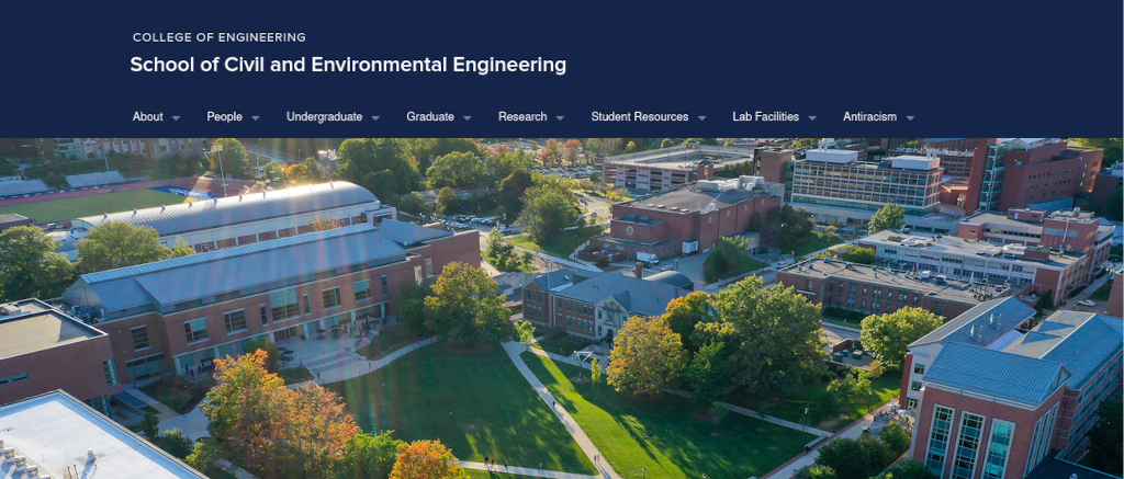 civil and environmental engineering website